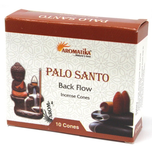 Aromatica Backflow Wierookkegels - Palo Santo