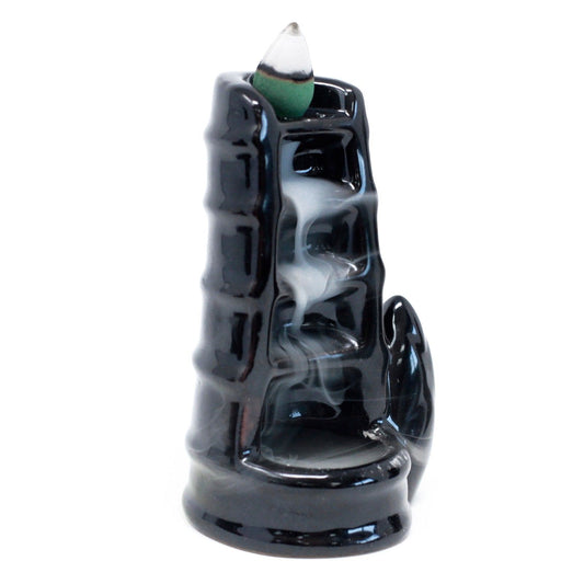 Backflow Wierookkegelbrander - Split Bamboe Fontein