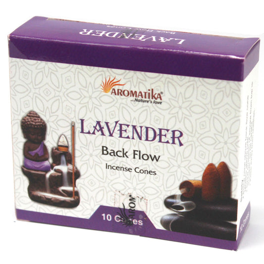 Aromatica Backflow Wierookkegels - Lavendel