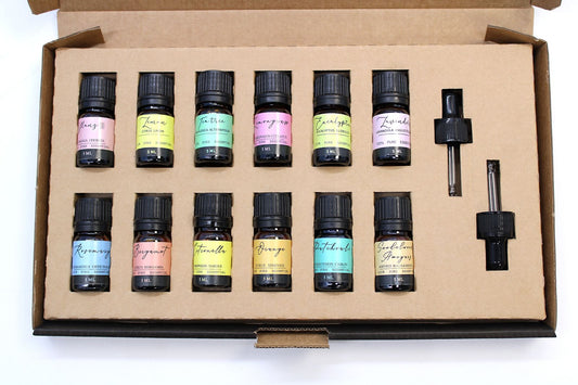 Aromatherapy Essentiële Olie Set - De Top 12